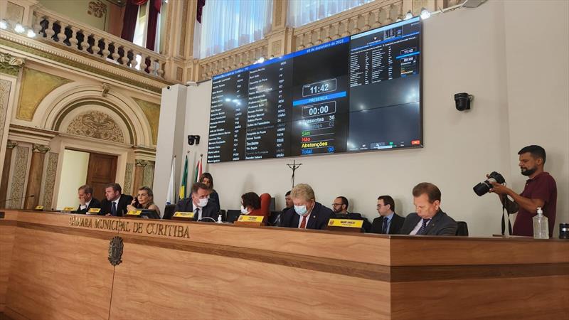 Câmara Municipal de Curitiba aprova nova base de cálculo do IPTU. Foto: Divulgação