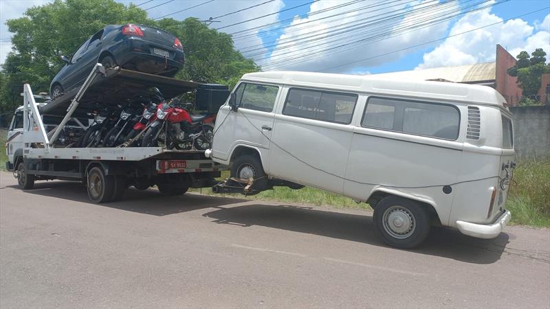 Defesa Civil de Curitiba atua na fiscalização de veículos com produtos perigosos.
Foto: Divulgação