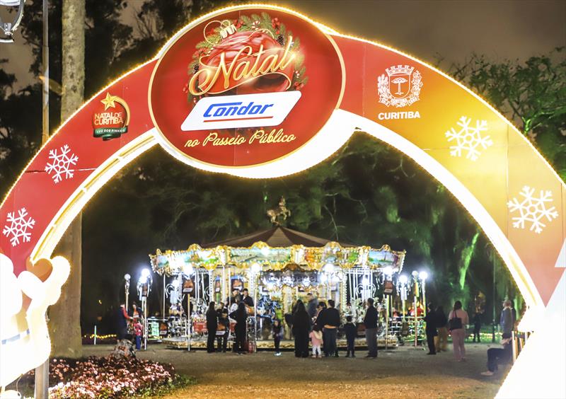 Último fim de semana do Natal de Curitiba 2022 está repleto de atrações.
Foto: José Fernando Ogura/SMCS