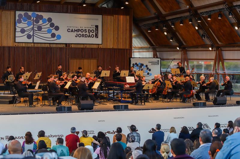 Turnê da Orquestra de Câmara de Curitiba - festival de Campos do Jordão. Foto Daniel Castellano