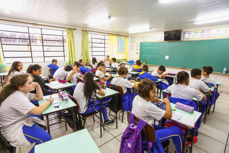 Curitiba aumenta Ideb e segue como referência no ensino público. Foto: Daniel Castellano / SMCS