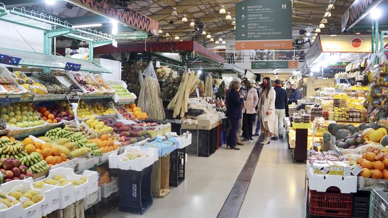 Mercado Municipal de Curitiba. Curitiba, 03/08/2021. Foto: Lucilia Guimarães/SMCS