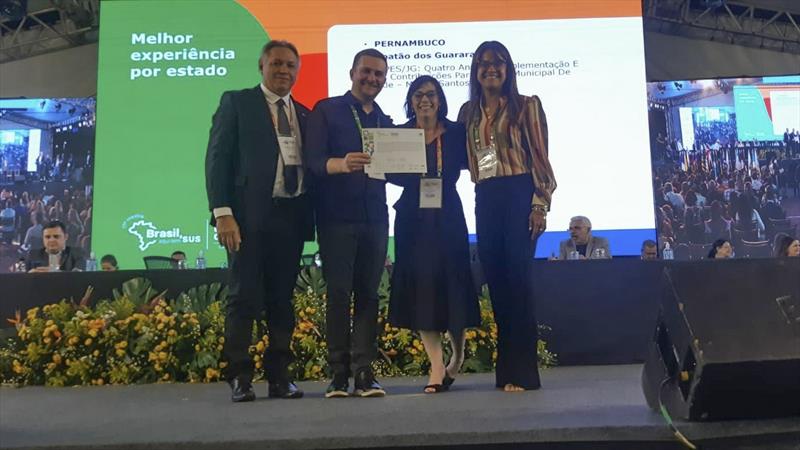 Curitiba é premiada em congresso de Secretarias Municipais da Saúde.
Foto: Divulgação