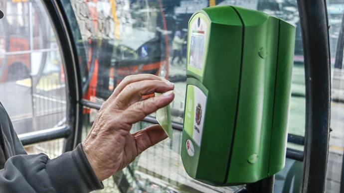 Mais 18 linhas de ônibus vão aceitar somente pagamento com cartão-transporte. Foto: Luiz Costa /SMCS