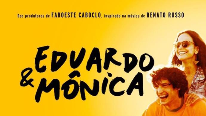 O filme Eduardo e Mônica, baseado na canção da banda Legião Urbana, será uma atrações do Cine Passeio.