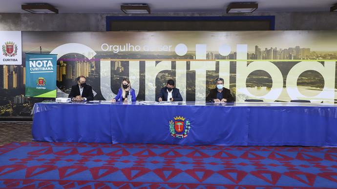 A Prefeitura de Curitiba promoveu nesta segunda-feira (31/01), o 39º sorteio do Nota Curitibana. Foto: Hully Paiva/SMCS