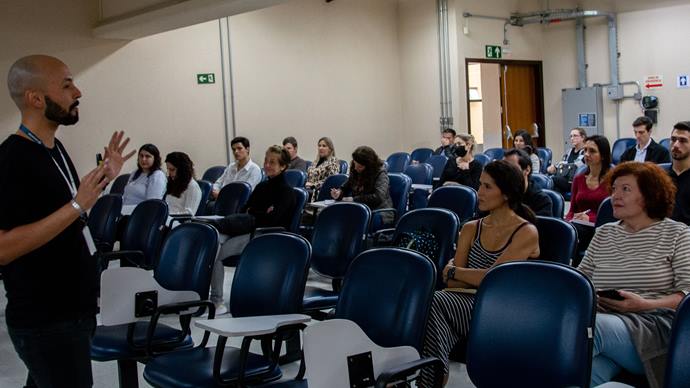 Aulas presenciais do programa Bom Negócio. Curitiba, 09/05/2022.
Foto: Levy Ferreira/SMCS
