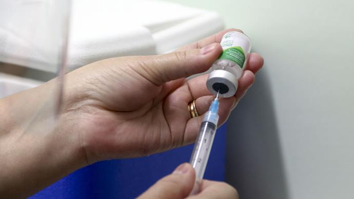 Saúde tira dúvidas sobre a Campanha de Vacinação contra Gripe e Sarampo. Foto: Lucilia Guimarães/SMCS