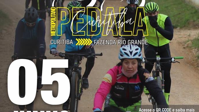 Depois do sucesso do programa Pedala Curitiba,  vem aí uma nova edição do Pedala Metropolitano.