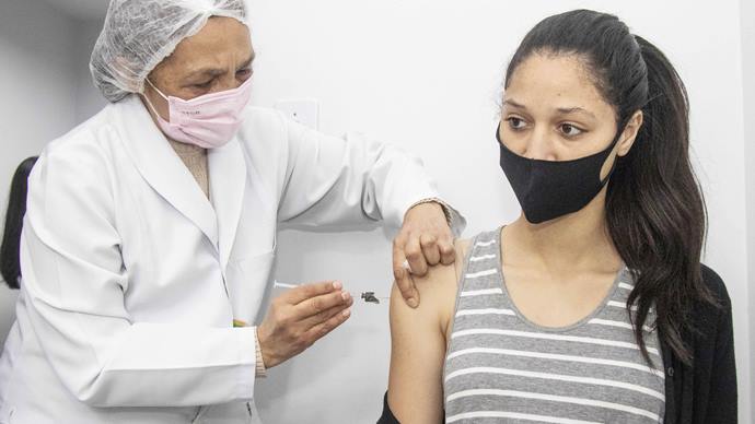 Começa o 3º reforço para pessoas de 18 a 59 anos ou mais com imunossupressão. Foto Ricardo Marajó / SMCS