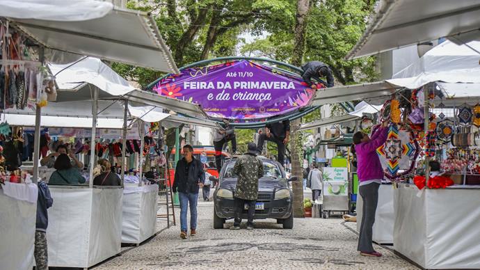 Abertura da Feira de Primavera na Praça Osório - Curitiba, 22/09/2022 - Foto: Daniel Castellano / SMCS