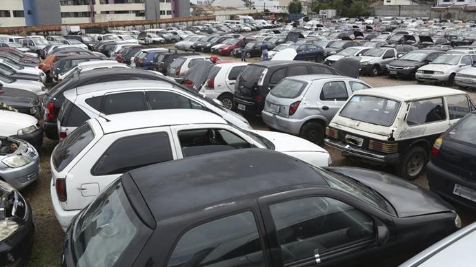 Leilão on-line da Setran oferece 26 veículos em condições de circulação.
Foto: Luiz Costa/SMCS (arquivo)