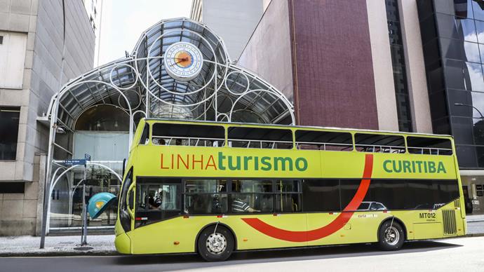 Linha Turismo de Curitiba terá tarifa a R$ 5,50 na Primavera. Foto: Hully Paiva/SMCS