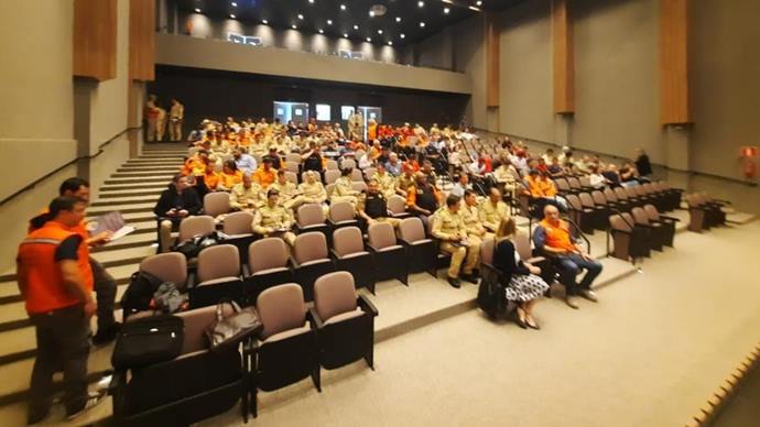Participação da Defesa Civil no Primeiro Seminário PAM.
Foto: Divulgação