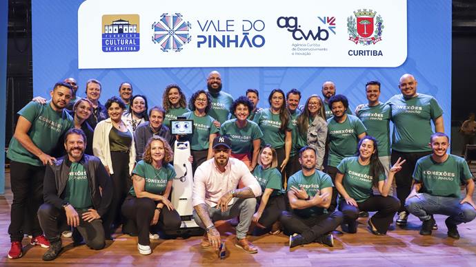 Empreendedores de Curitiba participaram das palestras do Conexões Vale do Pinhão, promovido pela Prefeitura e pela Agencia Curitiba de Desenvolvimento e Inovação. Curitiba, 30/11/2022. Foto: Hully Paiva/SMCS