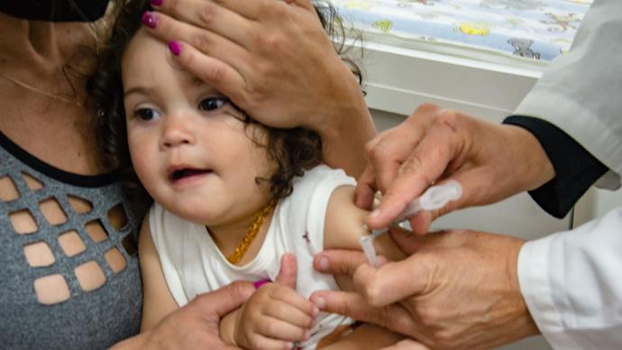 Curitiba convoca bebês para a 2ª dose da vacina anticovid. Confira o cronograma.
Foto: Levy Ferreira/SMCS