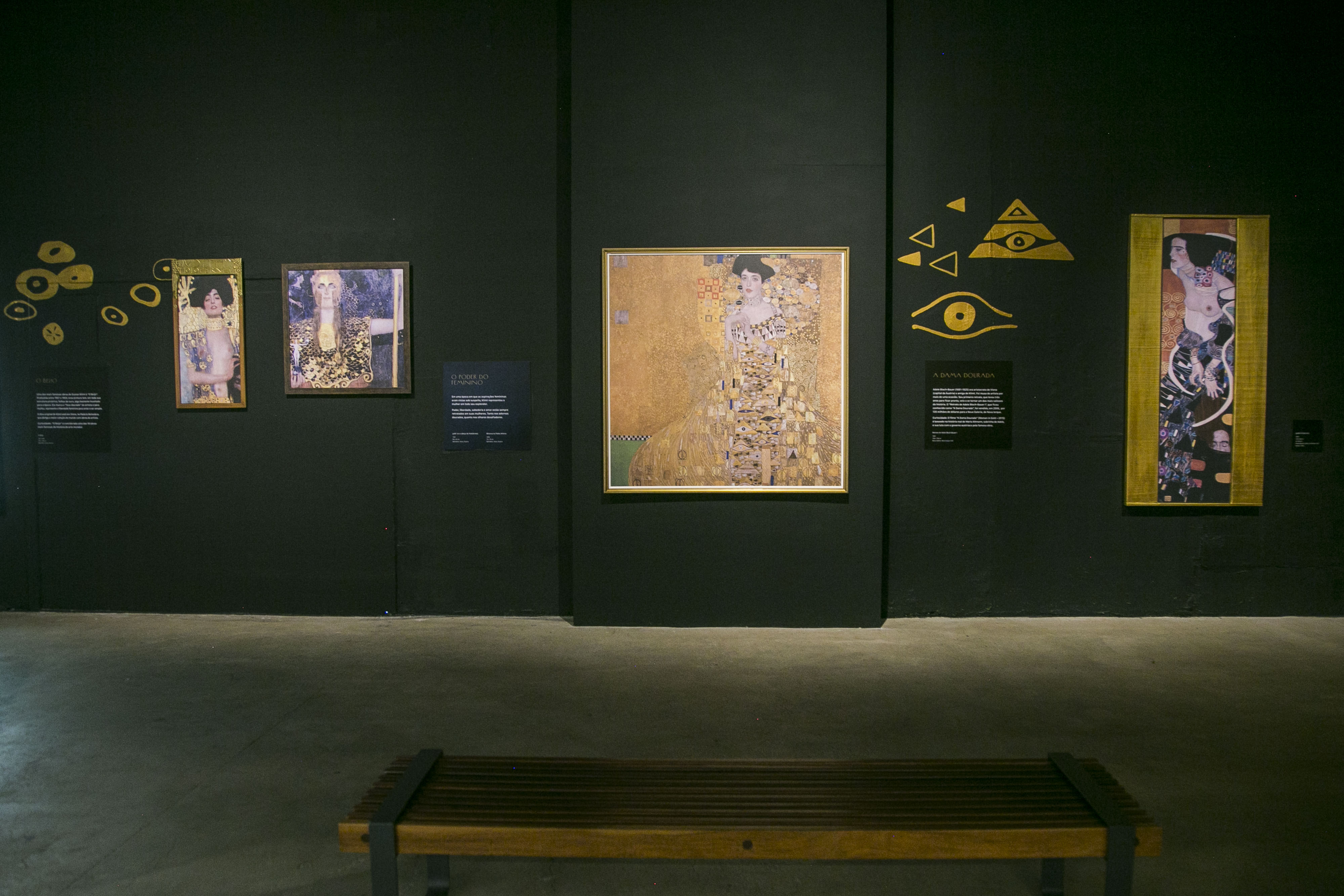 Homenagem: Exposição Interativa Gustav Klimt - Mueller