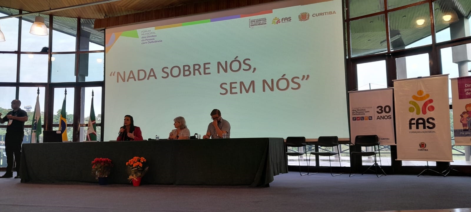 No Fórum Municipal da Pessoa Com Deficiência, validação das propostas eleitas na Conferência de 2021.<br />Foto: Divulgação