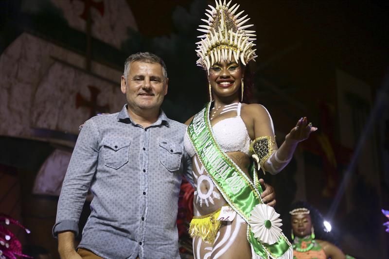 Escolha do Cortejo Real do Carnaval 2023, no Memorial de Curitiba. Foto: Cido Marques/FCC