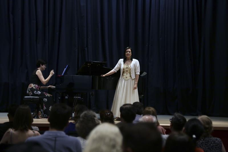 Recital Lírico no Auditório Regina Casillo, na 40ª Oficina de Música de Curitiba. Foto: Cido Marques/FCC