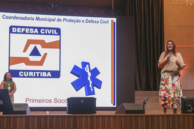 Oficina sobre Prevenção de Acidentes e Primeiros Socorros, na Primeira Igreja Batista, no Batel. Curitiba, 02/02/2023. Foto: Luiz Costa/SME
