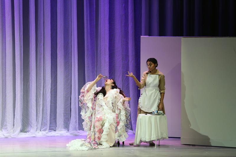 Jovens cantores líricos surpreendem com montagem de ópera em tempo recorde. - Créditos: Cido Marques/FCC