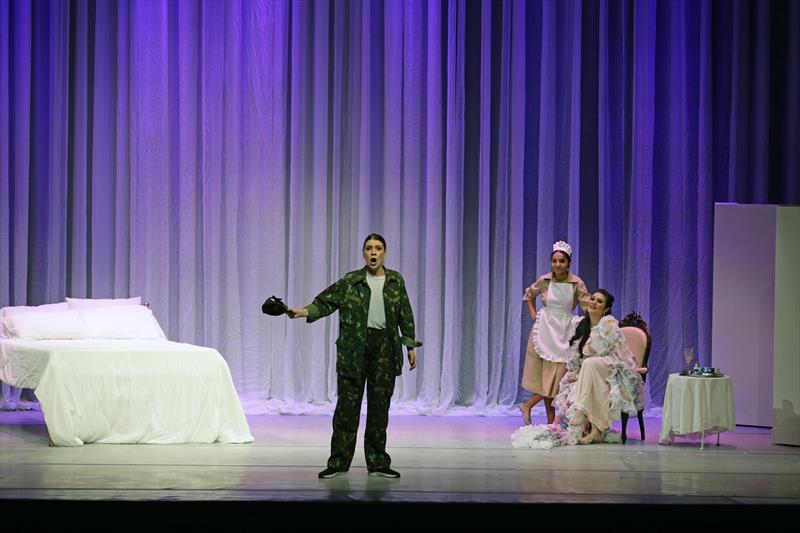 Jovens cantores líricos surpreendem com montagem de ópera em tempo recorde. - Créditos: Cido Marques/FCC