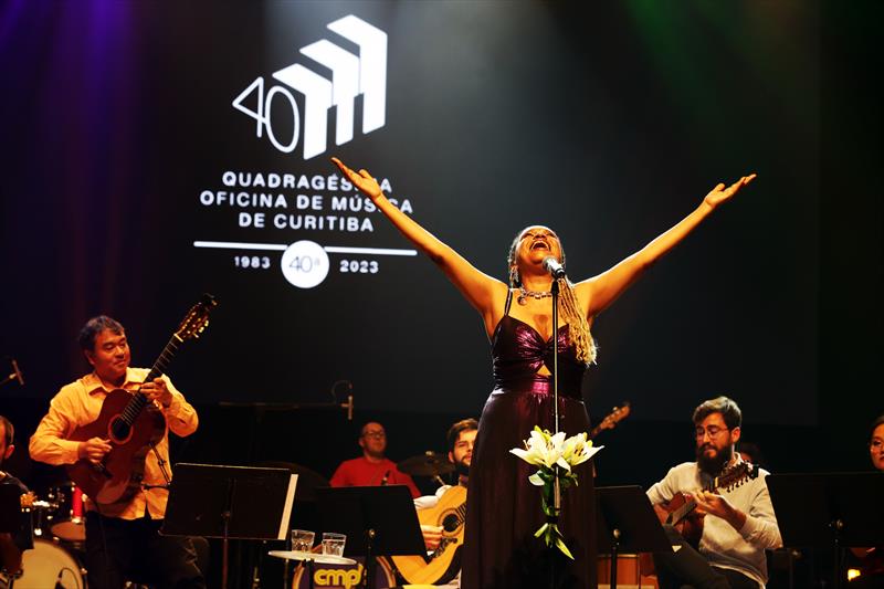 Teresa Cristina e Orquestra encerram a Oficina de MPB com homenagem a Paulinho da Viola. - Créditos: Cido Marques / FCC