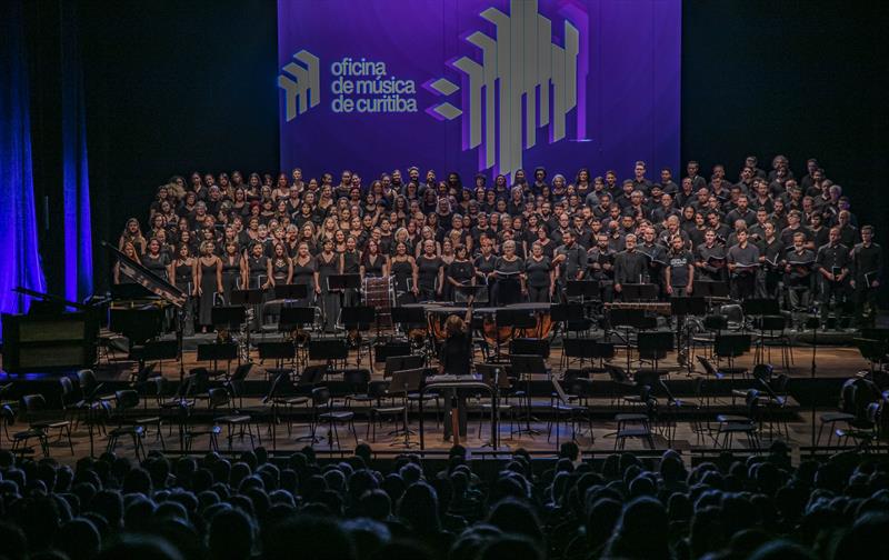 Concerto de encerramento da 40 Oficina de música de Curitiba no Teatro Guaira - Curitiba, 03/02/2023 - Foto: Daniel Castellano / SMCS