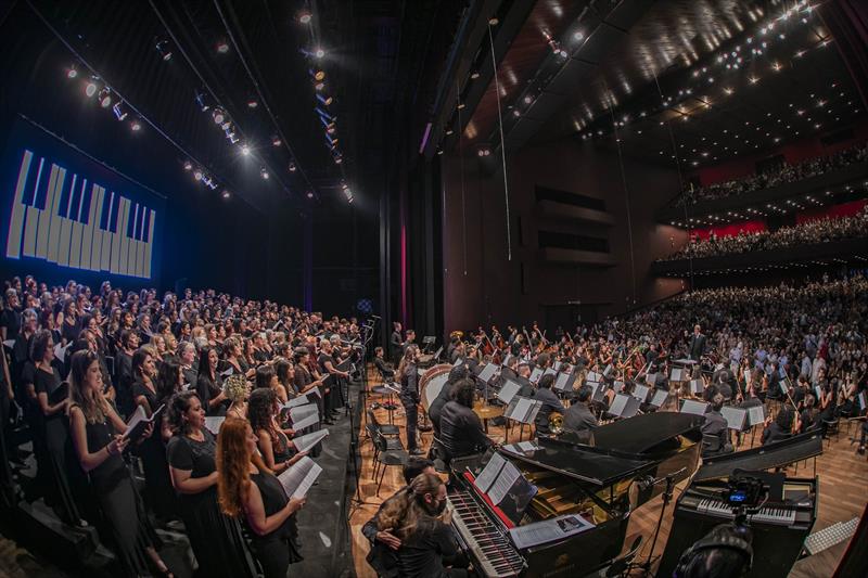 Concerto de encerramento da 40 Oficina de música de Curitiba no Teatro Guaira - Curitiba, 03/02/2023 - Foto: Daniel Castellano / SMCS
