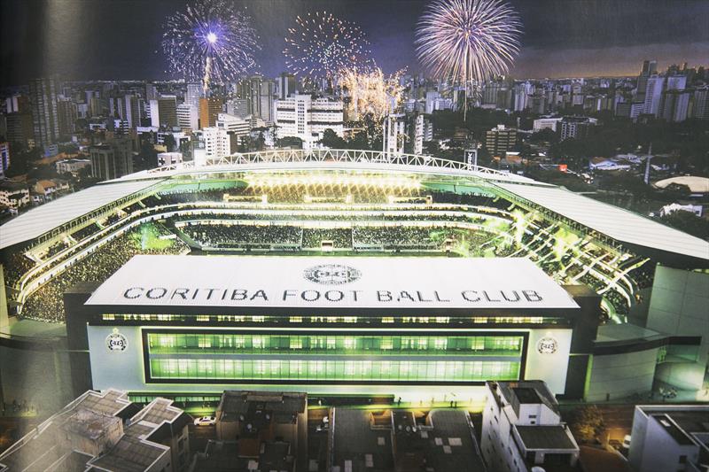 Projeto de requalificação do estádio Couto Pereira. Curitiba, 09/02/2023. Foto: Pedro Ribas/SMCS