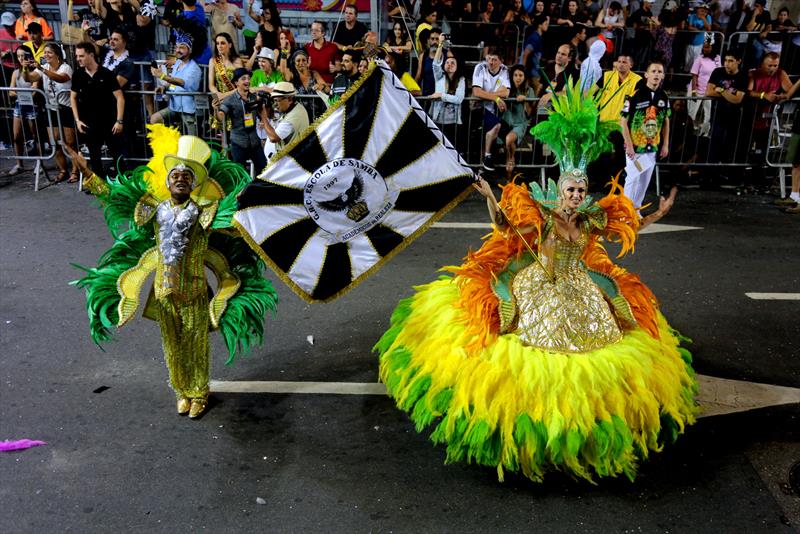 Desfile da Acadêmicos da Realeza comemora os 25 anos da escola de samba.
Foto: Cido Marques