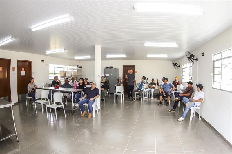 Escola de Segurança Alimentar e Nutricional Dom Bosco, no Campo de Santana, Regional do Tatuquara.
Curitiba, 15/02/2023.
Foto: José Fernando Ogura/SMCS.