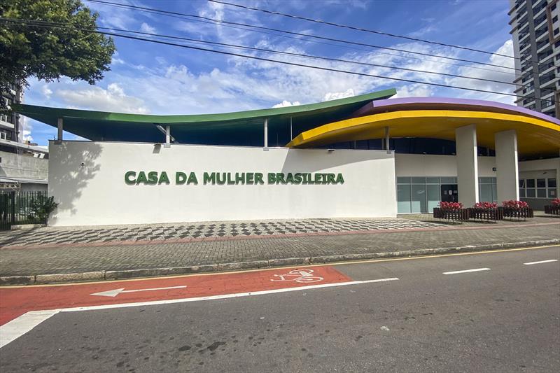 Casa da Mulher Brasileira, no Cabral. Curitiba, 02/03/2023. Foto: Hully Paiva/SMCS