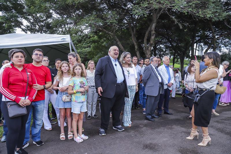 Prefeito Rafael Greca presente na apresentação do Auto da Fundação de Curitiba no Jardim Botânico  - Curitiba, 26/03/2023 - Foto Daniel Castellano / SMCS