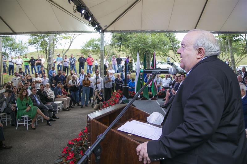 Prefeito Rafael Greca inaugura a Pirâmide Solar do Caximba. Curitiba, 29/03/2023. Foto: Pedro Ribas/SMCS