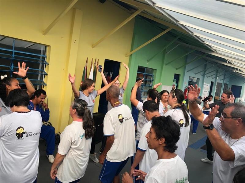 Linha do Lazer retoma atividades e leva diversão para crianças e idosos e pessoas com deficiência.
Foto: Divulgação
