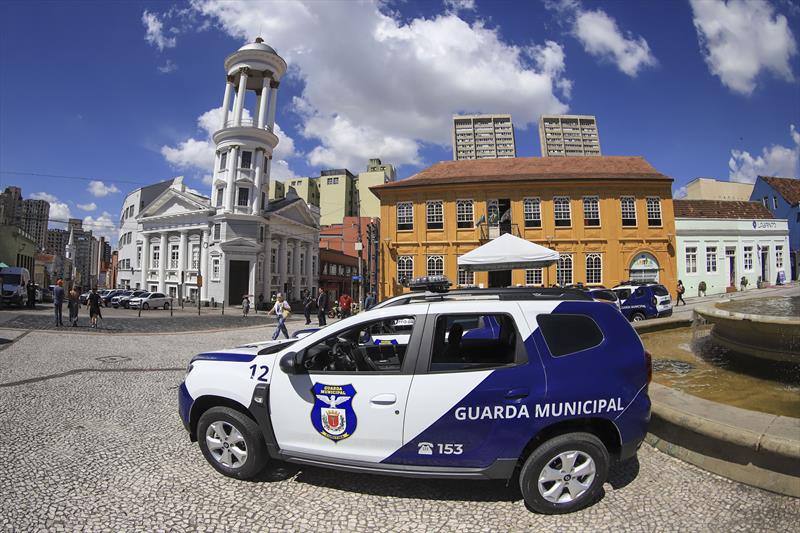 Entrega de dez novas viaturas para a Guarda Municipal de Curitiba.
Curitiba, 13/04/2023.
Foto: José Fernando Ogura/SMCS.