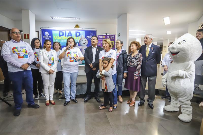 Dia D da vacinação na Unidade de Saúde Mãe Curitibana   - Curitiba, 15/04/2023 - Foto: Daniel Castellano / SMCS