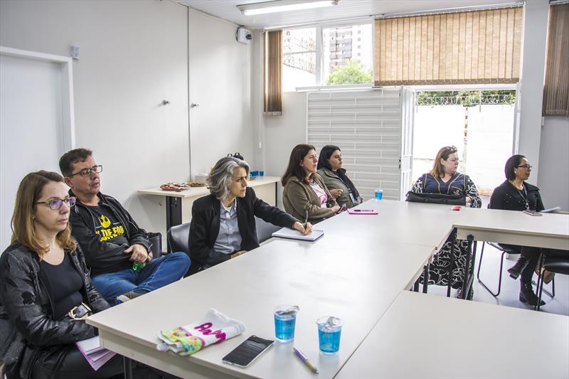 Palestra sobre curatela e tomada de decisão apoiada para pessoas com deficiência. <br />Curitiba, 26/04/2023<br />Foto: Levy Ferreira/SMCS<br />