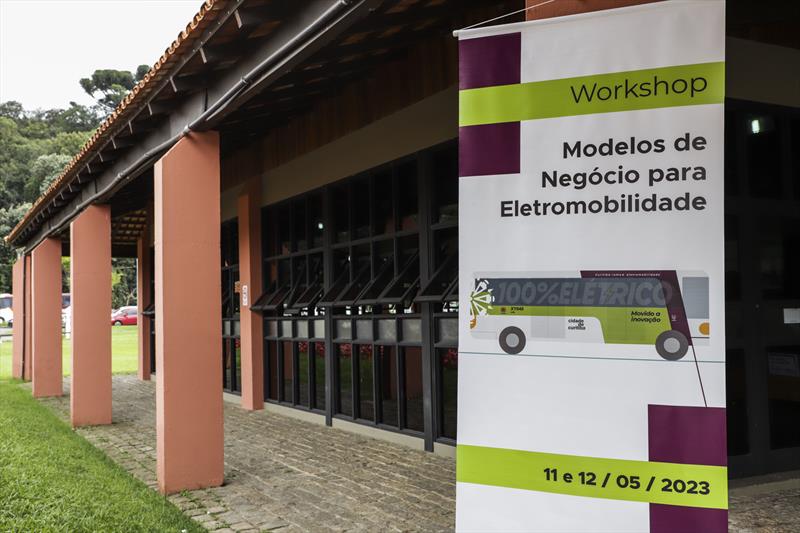 Workshop de Modelo de Negócio para a Eletromobilidade, no Salão de Atos do Parque Barigui.
Curitiba, 12/05/2023. 
Foto: Hully Paiva/SMCS