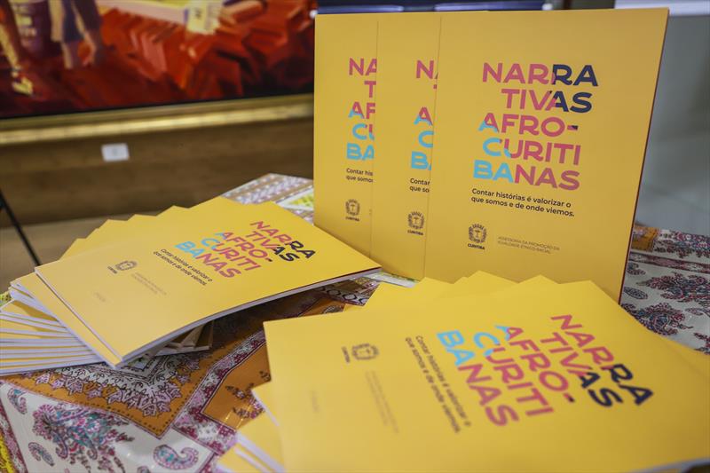 Lançamento da 2ª edição das Narrativas Afrocuritibanas, no Solar da Cultura. Curitiba, 25/05/2023. Foto: Hully Paiva/SMCS
