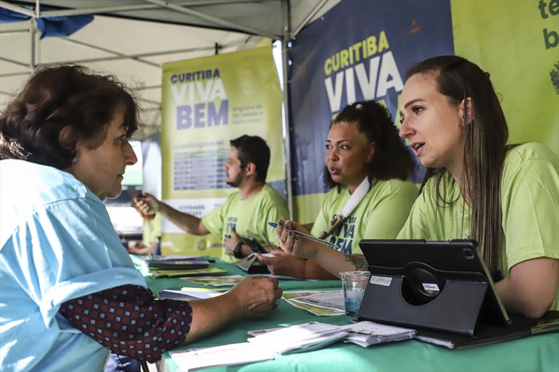 Terceira edição do programa Curitiba Viva Bem, no Parque Barigui.
Curitiba, 27/05/2023.
Foto: José Fernando Ogura/SMCS.