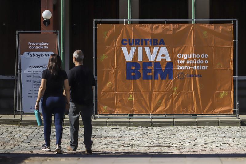 Terceira edição do programa Curitiba Viva Bem, no Parque Barigui.
Curitiba, 27/05/2023.
Foto: José Fernando Ogura/SMCS.