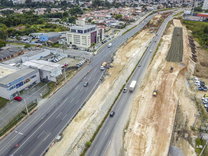 Avanço das obras no lote 4.1 da Linha Verde permite a liberação de novo trecho de 700 metros. Fotos: José Fernando Ogura.