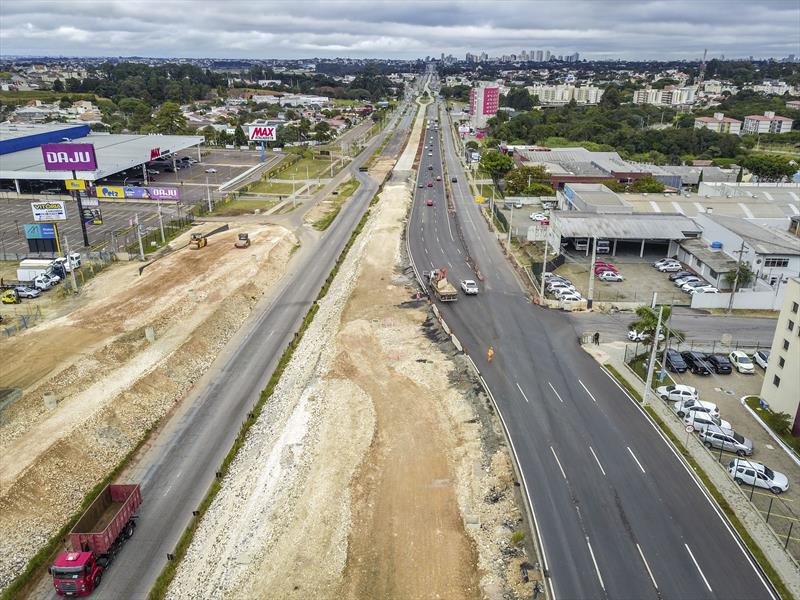 Avanço das obras no lote 4.1 da Linha Verde permite a liberação de novo trecho de 700 metros. Fotos: José Fernando Ogura.