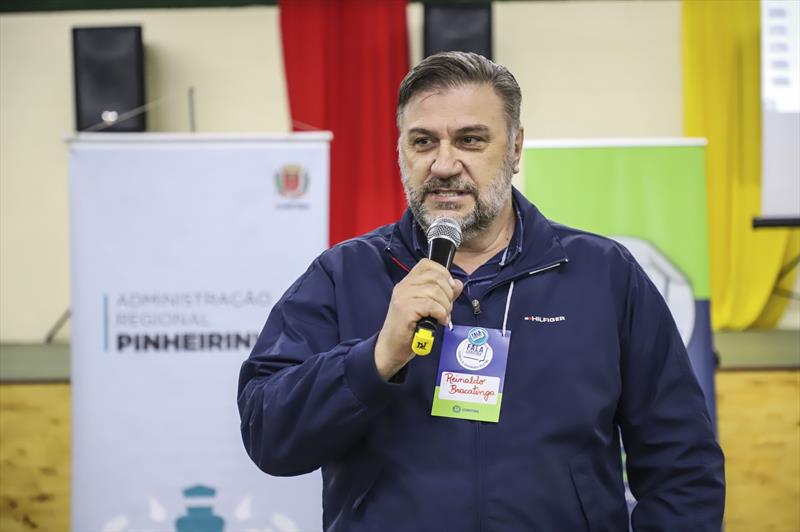 Fala Curitiba na Regional Pinheirinho. Na imagem, o Administrador da Regional, Reinaldo Boaron.
Curitiba, 30/05/2023.
Foto: José Fernando Ogura/SMCS.