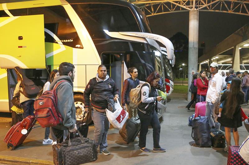 Movimento na Rodoviária no feriado de Corpus Christi deve ser 23% maior que no ano passado.
Foto:Cesar Brustolin/SMCS (arquivo)