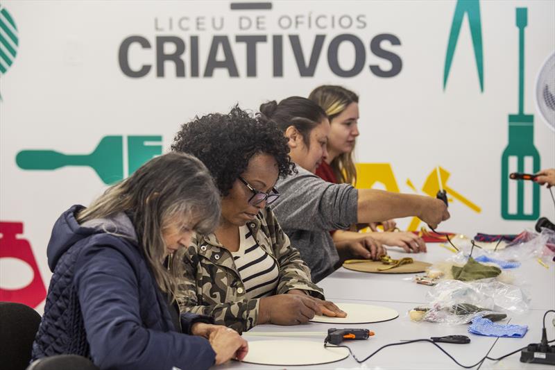 Liceu de Ofícios Criativos divulga programação com cursos presenciais e gratuitos. Foto: Ricardo Marajó/SMCS (arquivo)