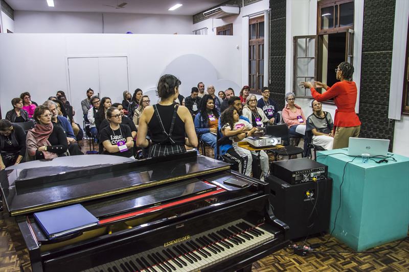 Abertura da VIII Semana de Canto Coral Henrique de Curitiba.  
Curitiba, 27/06/2023
Foto: Levy Ferreira/SMCS

